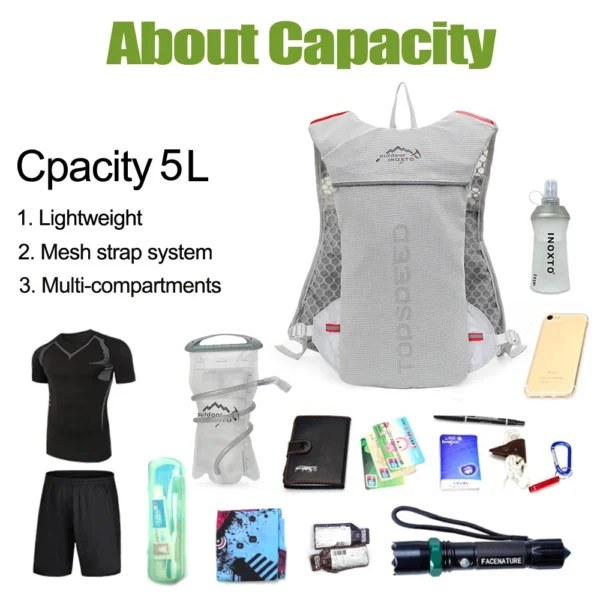 Mochila de Hidratação Ultralight 5L - Image 2